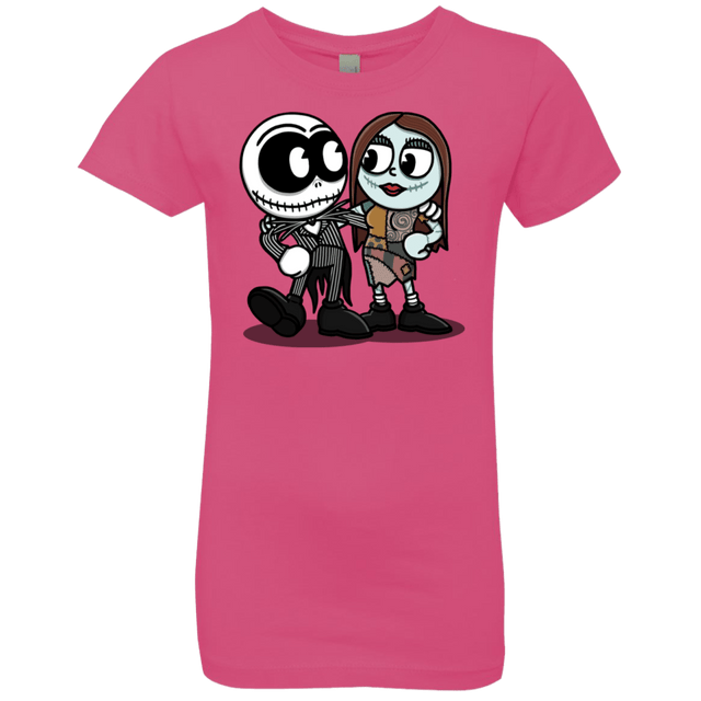 T-Shirts Hot Pink / YXS Skullhead Girls Premium T-Shirt