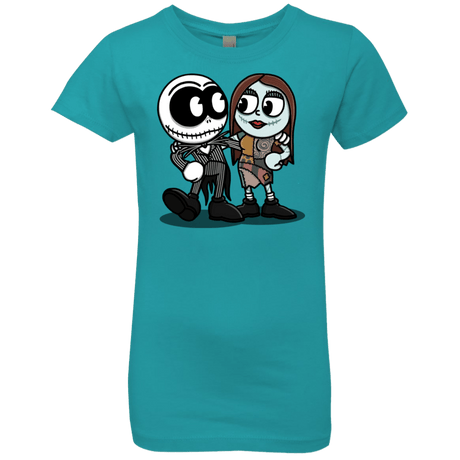 T-Shirts Tahiti Blue / YXS Skullhead Girls Premium T-Shirt