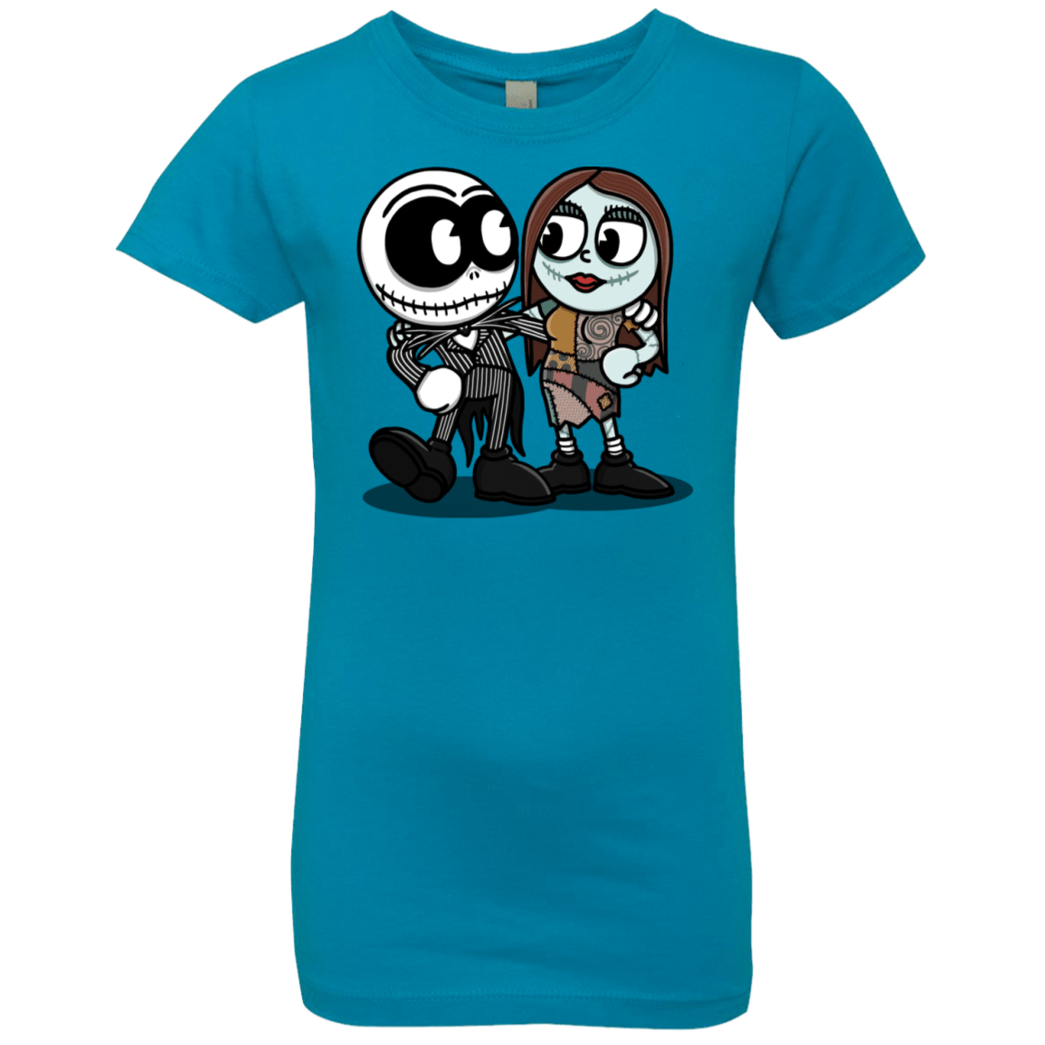 T-Shirts Turquoise / YXS Skullhead Girls Premium T-Shirt