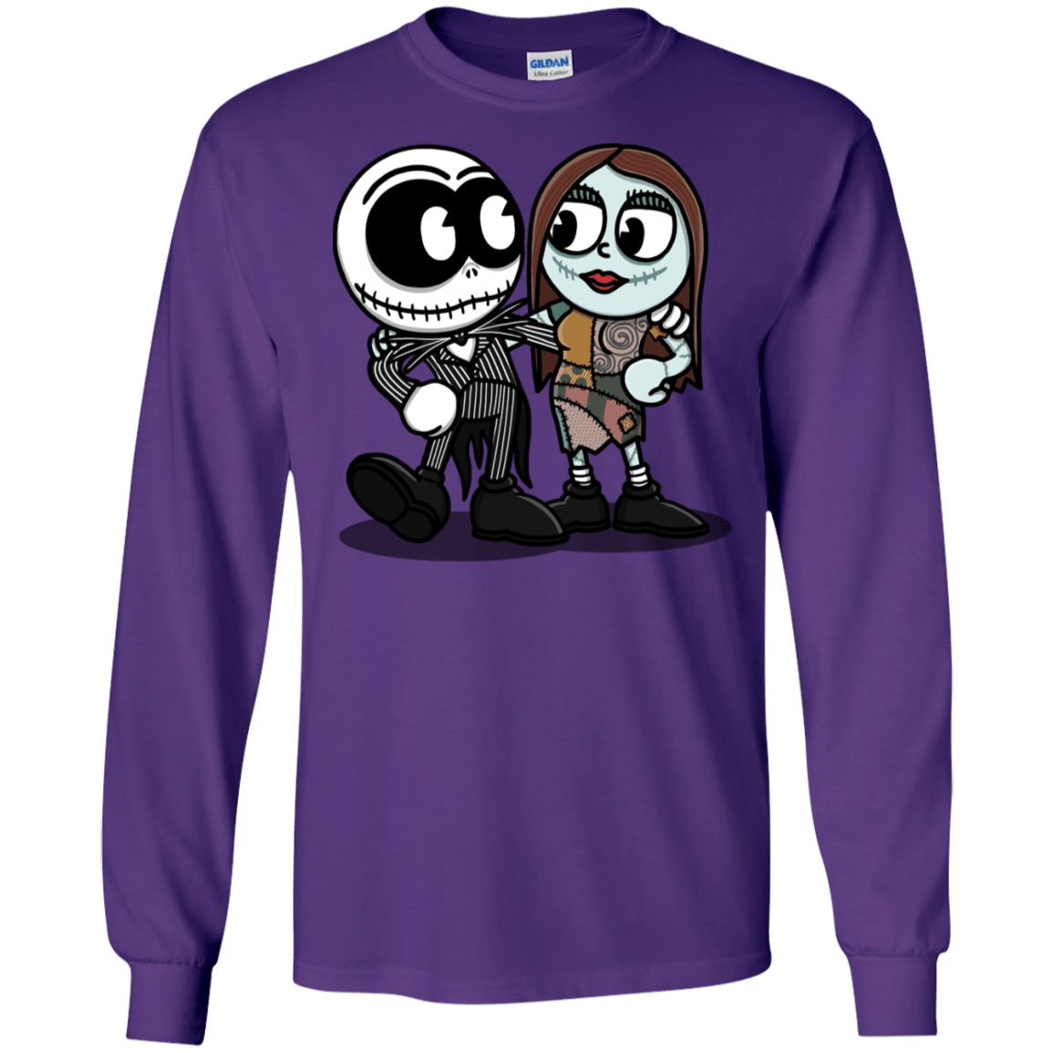 T-Shirts Purple / S Skullhead Men's Long Sleeve T-Shirt