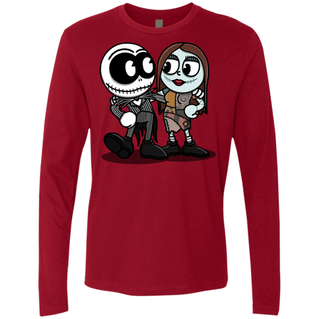 T-Shirts Cardinal / S Skullhead Men's Premium Long Sleeve