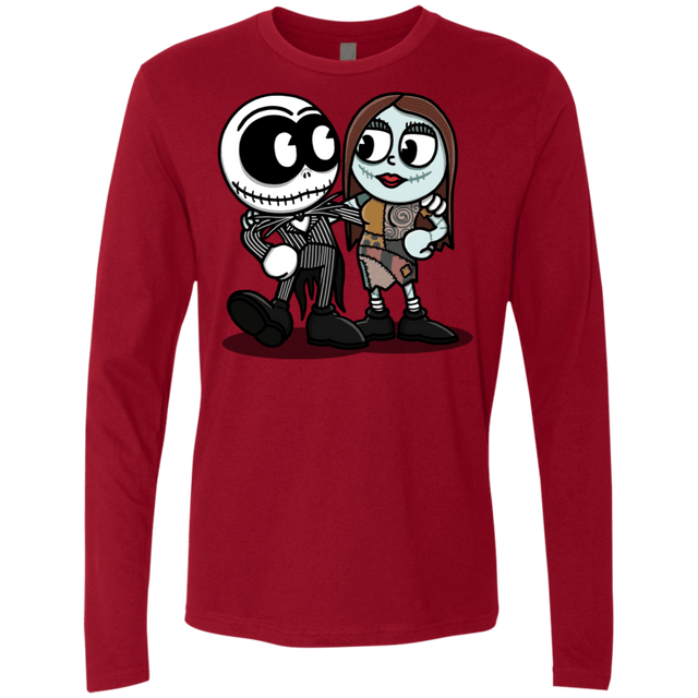 T-Shirts Cardinal / S Skullhead Men's Premium Long Sleeve