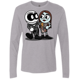 T-Shirts Heather Grey / S Skullhead Men's Premium Long Sleeve