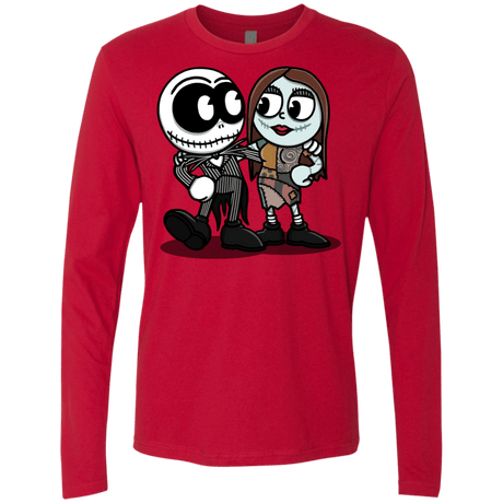 T-Shirts Red / S Skullhead Men's Premium Long Sleeve