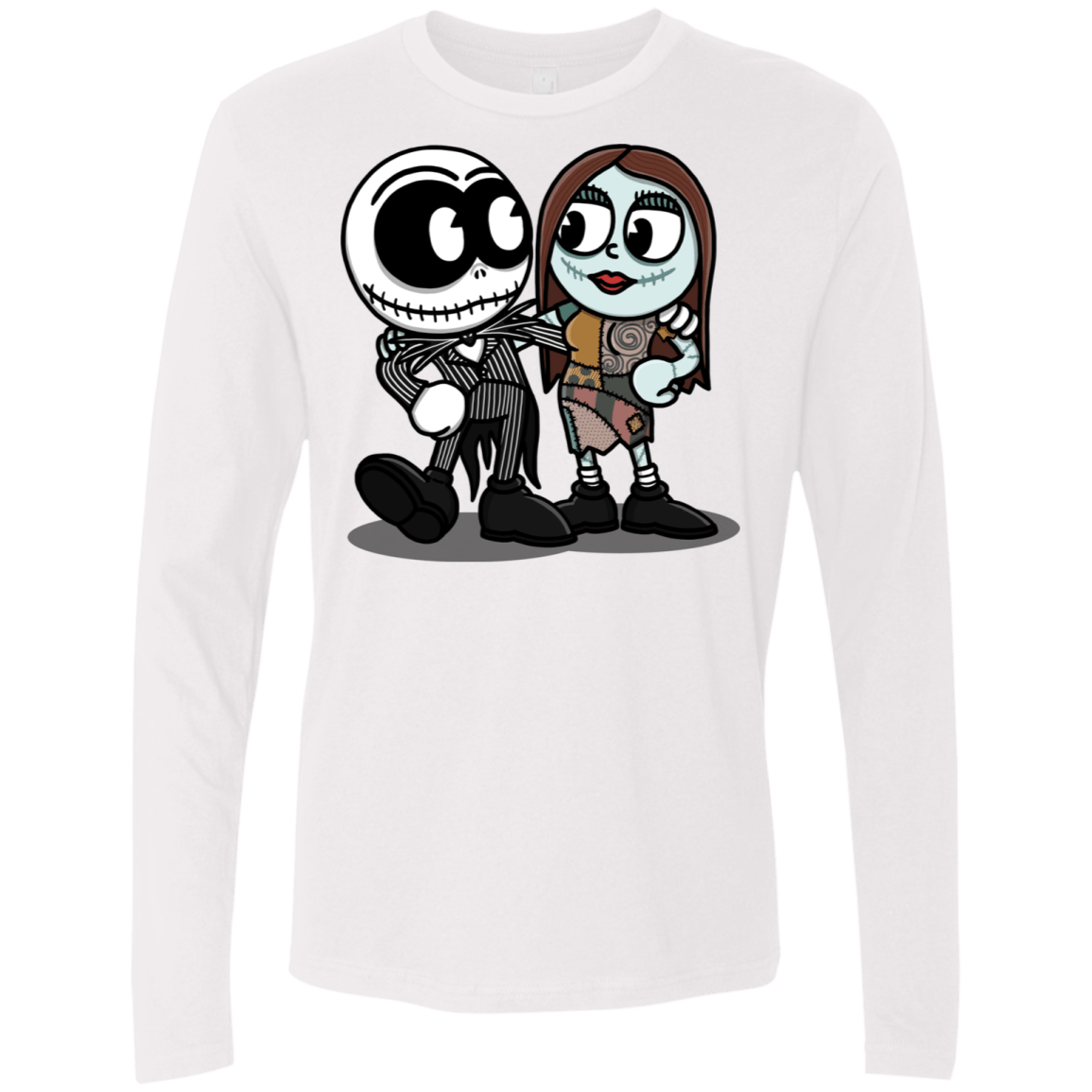 T-Shirts White / S Skullhead Men's Premium Long Sleeve