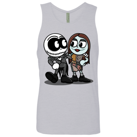 T-Shirts Heather Grey / S Skullhead Men's Premium Tank Top