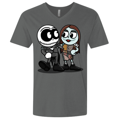 T-Shirts Heavy Metal / X-Small Skullhead Men's Premium V-Neck