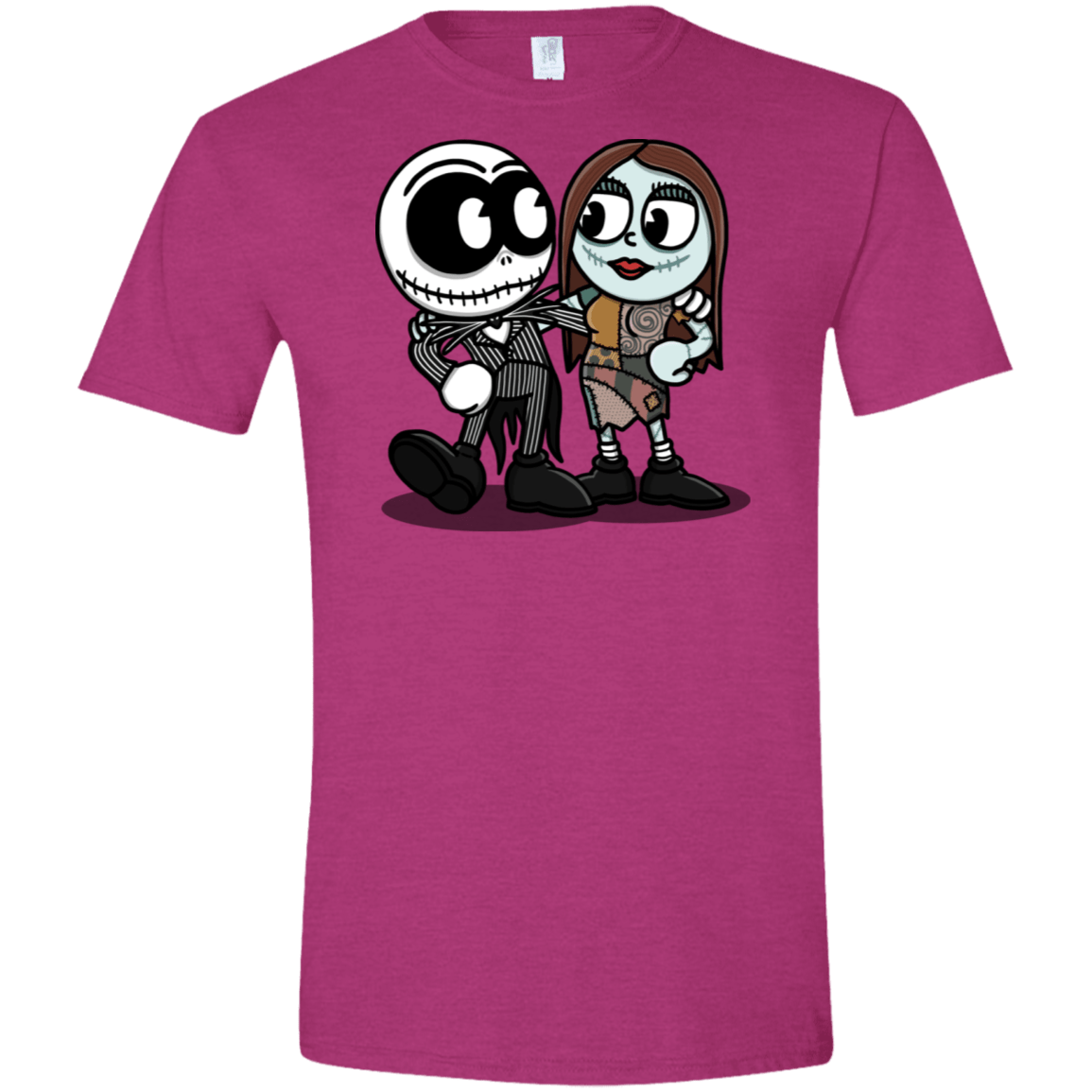 T-Shirts Antique Heliconia / S Skullhead Men's Semi-Fitted Softstyle