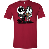 T-Shirts Cardinal Red / S Skullhead Men's Semi-Fitted Softstyle