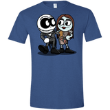 T-Shirts Heather Royal / X-Small Skullhead Men's Semi-Fitted Softstyle