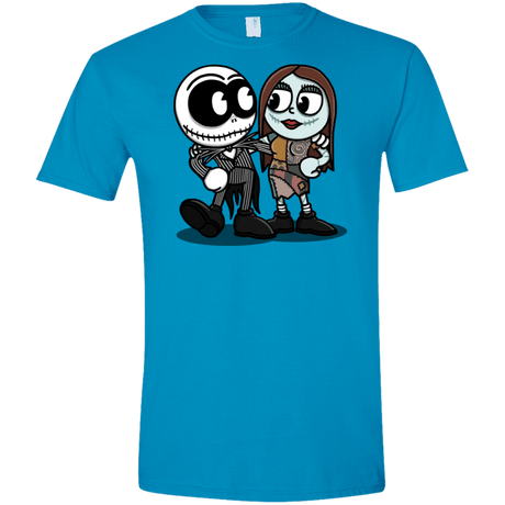 T-Shirts Sapphire / S Skullhead Men's Semi-Fitted Softstyle