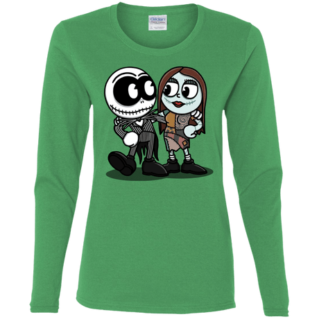 T-Shirts Irish Green / S Skullhead Women's Long Sleeve T-Shirt