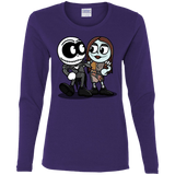 T-Shirts Purple / S Skullhead Women's Long Sleeve T-Shirt