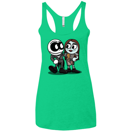 T-Shirts Envy / X-Small Skullhead Women's Triblend Racerback Tank