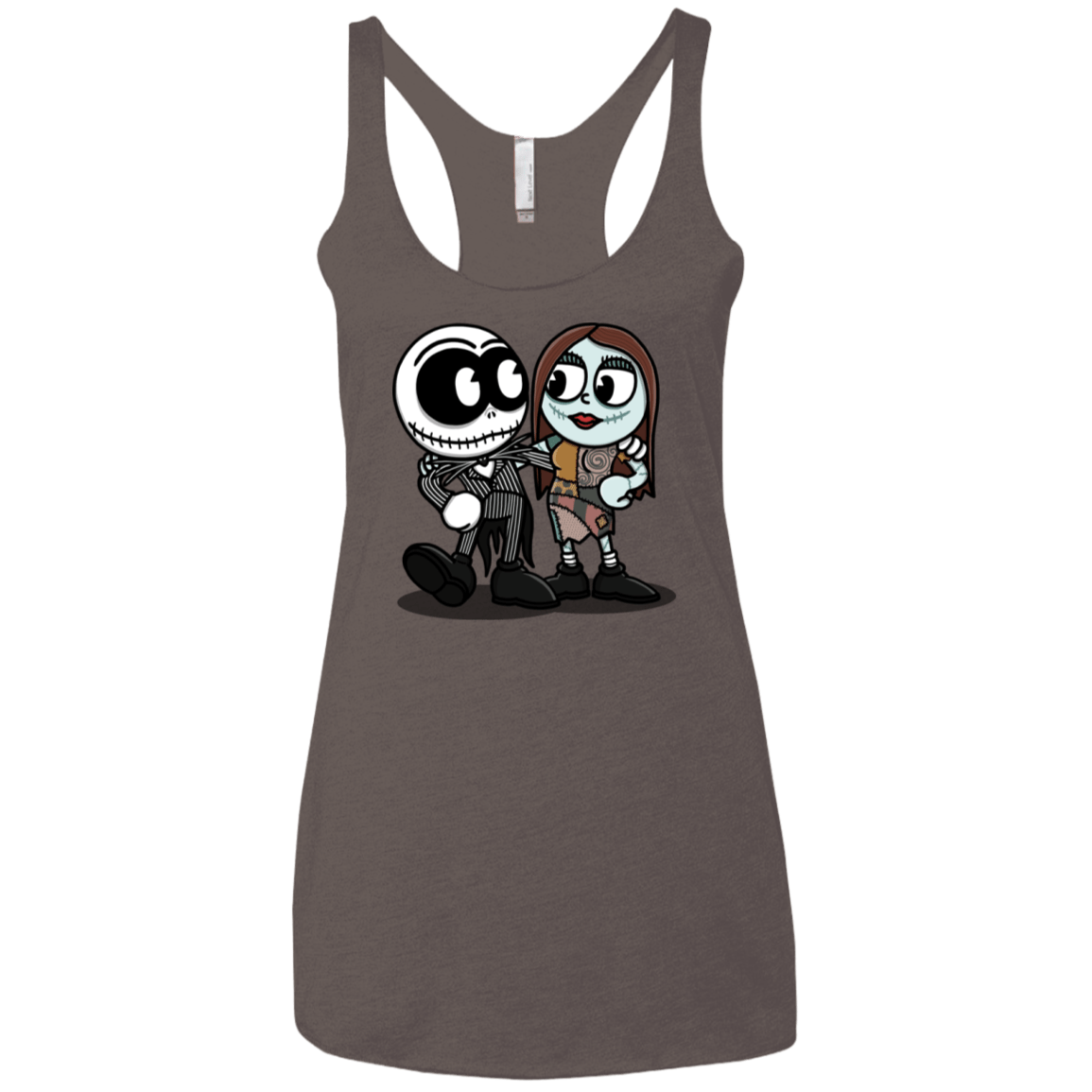 T-Shirts Macchiato / X-Small Skullhead Women's Triblend Racerback Tank