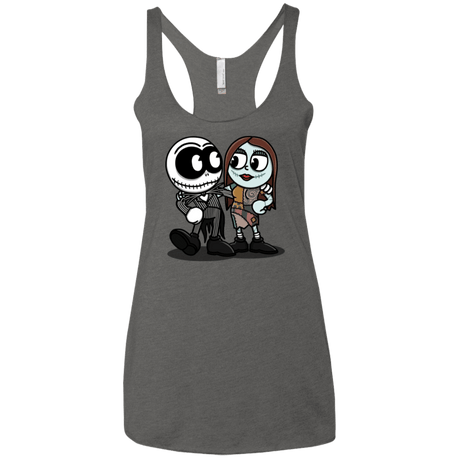 T-Shirts Premium Heather / X-Small Skullhead Women's Triblend Racerback Tank