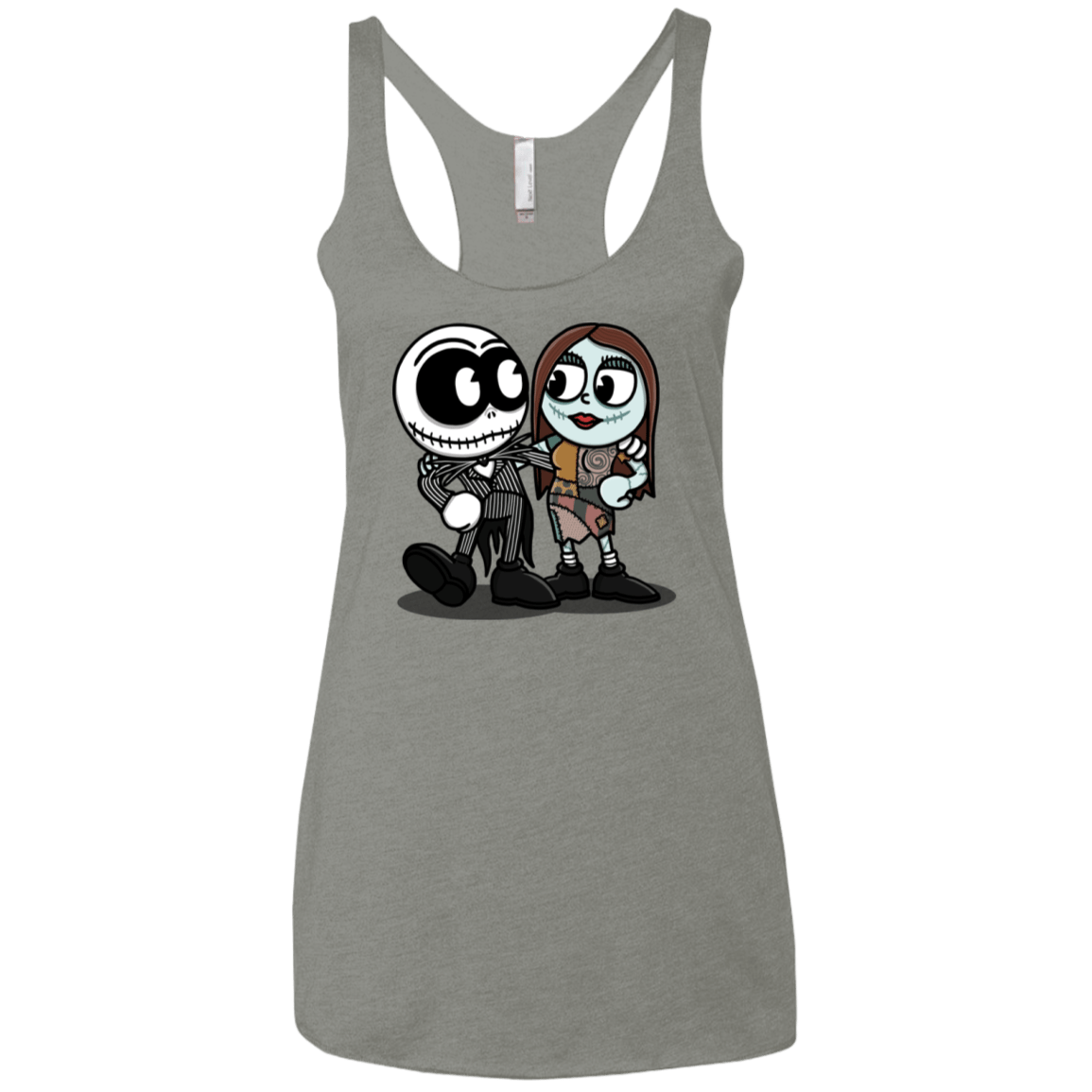 T-Shirts Venetian Grey / X-Small Skullhead Women's Triblend Racerback Tank