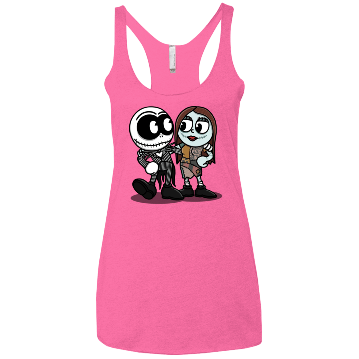 T-Shirts Vintage Pink / X-Small Skullhead Women's Triblend Racerback Tank