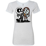 T-Shirts Heather White / S Skullhead Women's Triblend T-Shirt