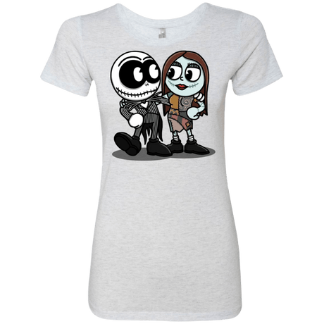 T-Shirts Heather White / S Skullhead Women's Triblend T-Shirt