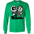 T-Shirts Irish Green / YS Skullhead Youth Long Sleeve T-Shirt