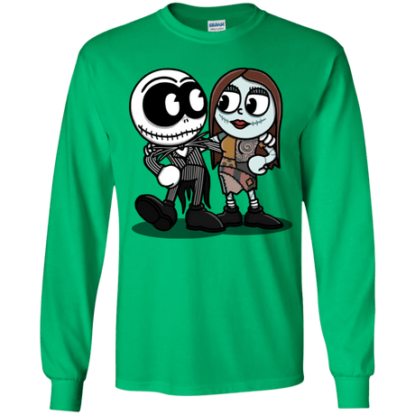 T-Shirts Irish Green / YS Skullhead Youth Long Sleeve T-Shirt