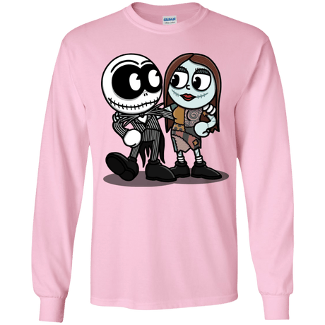 T-Shirts Light Pink / YS Skullhead Youth Long Sleeve T-Shirt