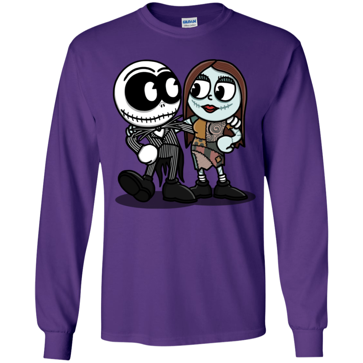 T-Shirts Purple / YS Skullhead Youth Long Sleeve T-Shirt
