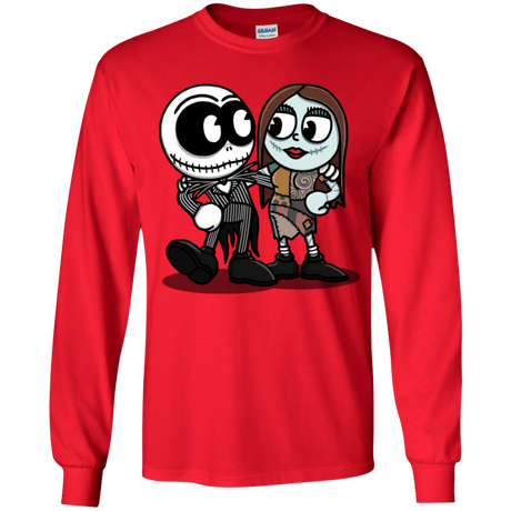 T-Shirts Red / YS Skullhead Youth Long Sleeve T-Shirt