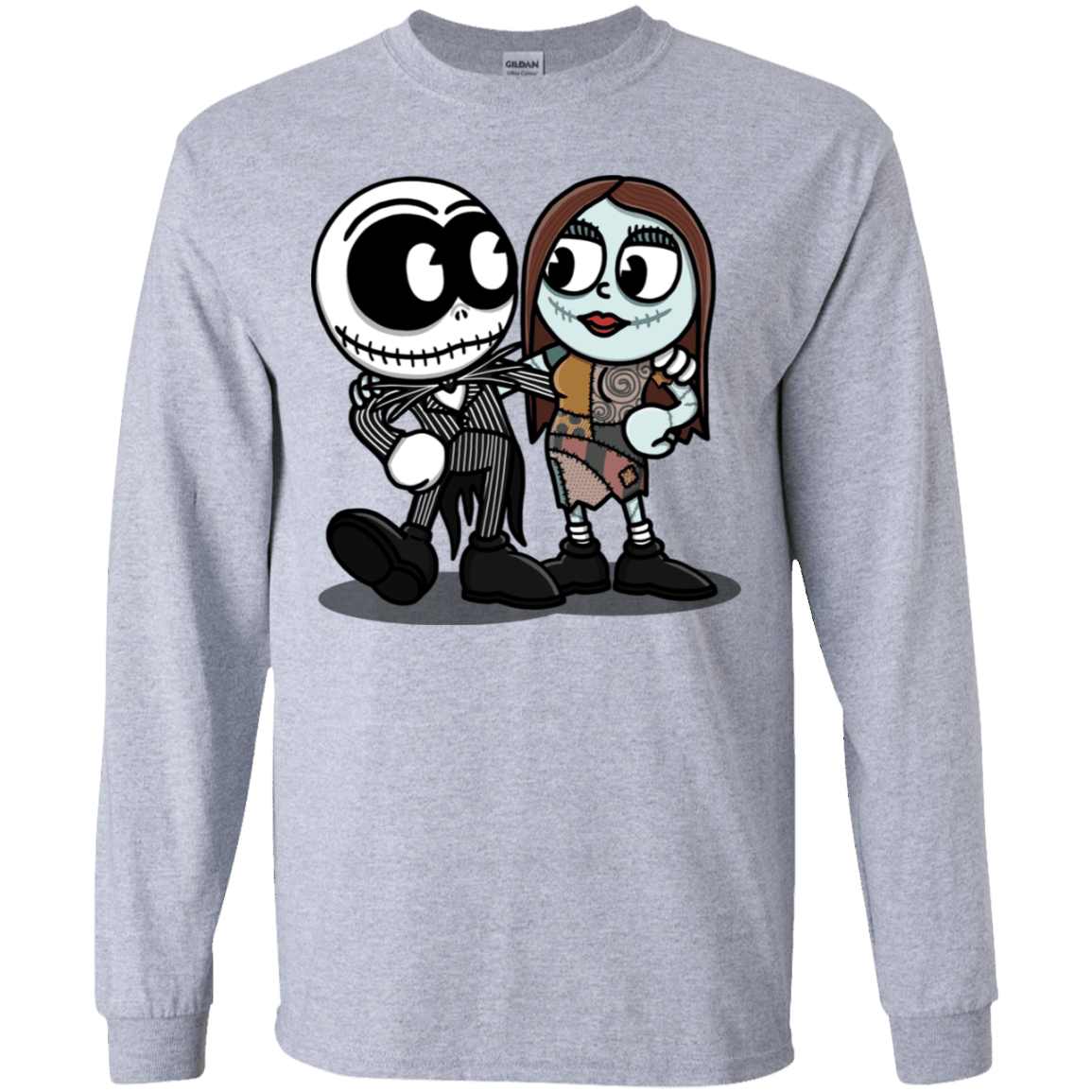 T-Shirts Sport Grey / YS Skullhead Youth Long Sleeve T-Shirt