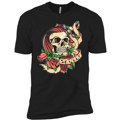 T-Shirts Black / YXS SKULLY Boys Premium T-Shirt