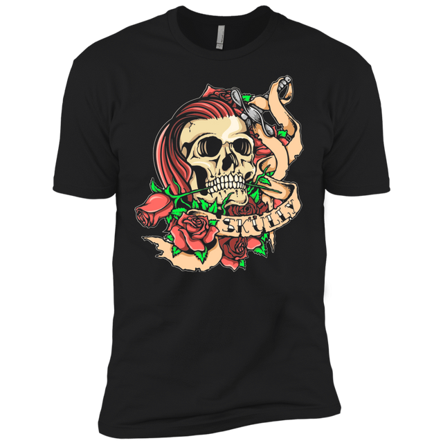 T-Shirts Black / X-Small SKULLY Men's Premium T-Shirt
