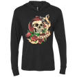 T-Shirts Vintage Black / X-Small SKULLY Triblend Long Sleeve Hoodie Tee