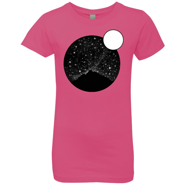 T-Shirts Hot Pink / YXS Sky Full of Stars Girls Premium T-Shirt