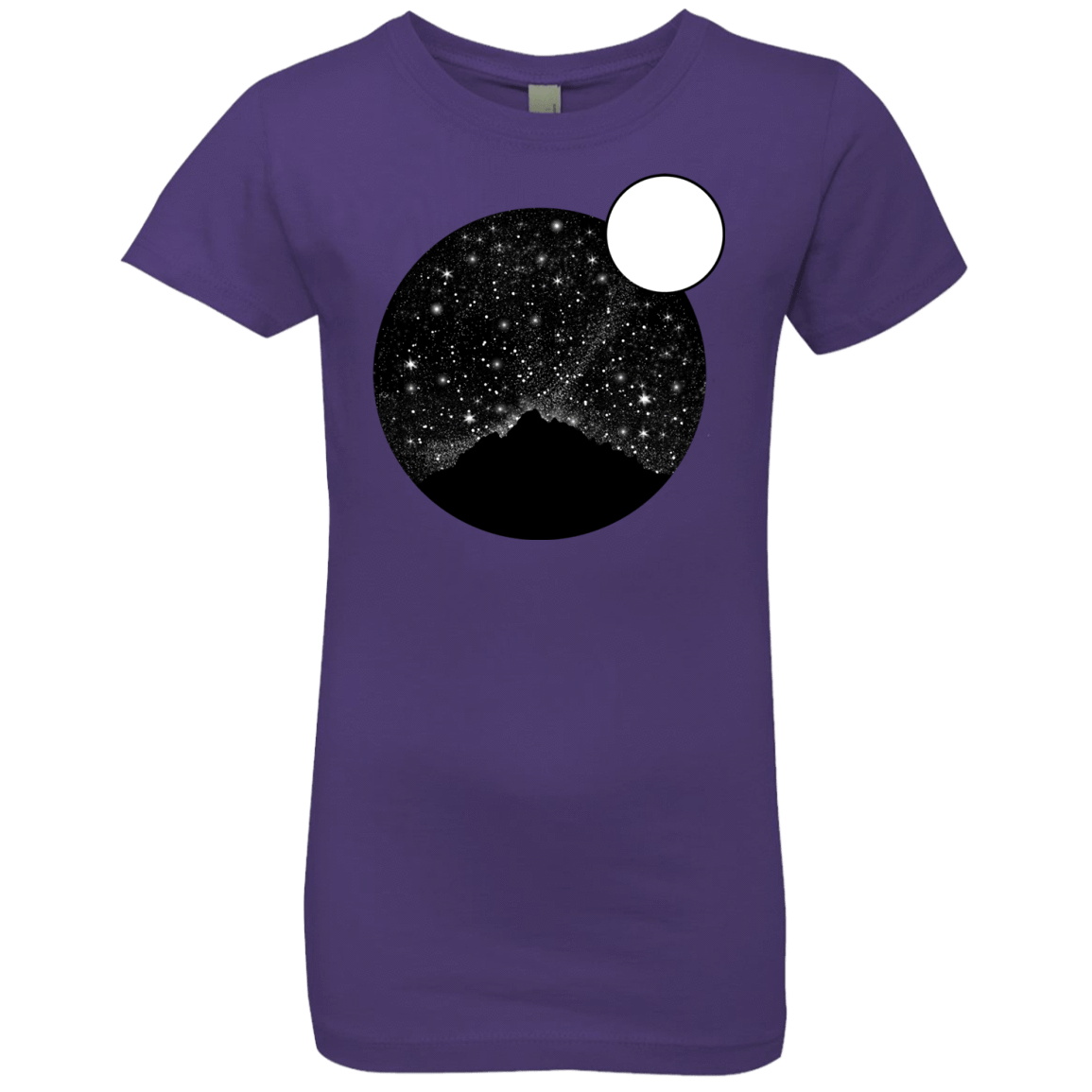 T-Shirts Purple Rush / YXS Sky Full of Stars Girls Premium T-Shirt