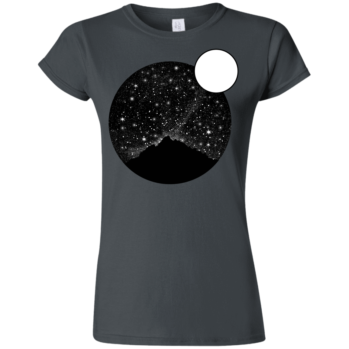 T-Shirts Charcoal / S Sky Full of Stars Junior Slimmer-Fit T-Shirt