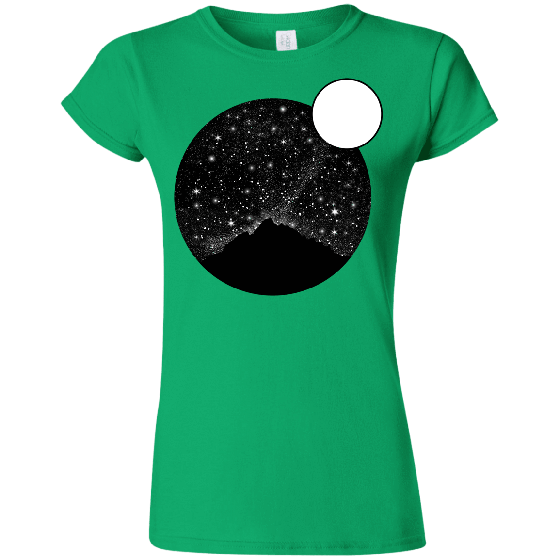 T-Shirts Irish Green / S Sky Full of Stars Junior Slimmer-Fit T-Shirt