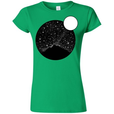 T-Shirts Irish Green / S Sky Full of Stars Junior Slimmer-Fit T-Shirt