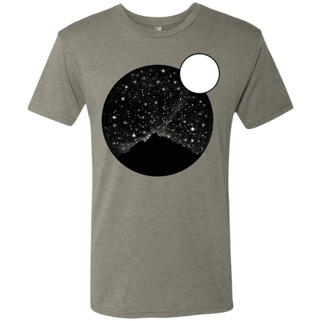 T-Shirts Venetian Grey / S Sky Full of Stars Men's Triblend T-Shirt