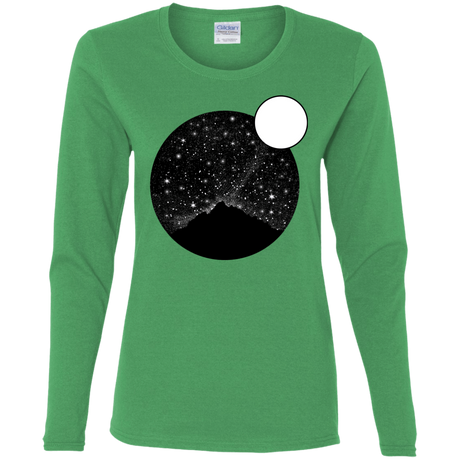 T-Shirts Irish Green / S Sky Full of Stars Women's Long Sleeve T-Shirt