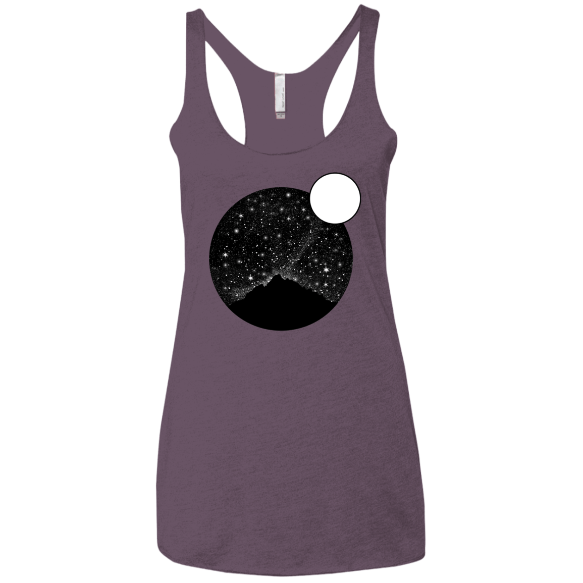 Sky Full of Stars Women's Triblend Racerback Tank