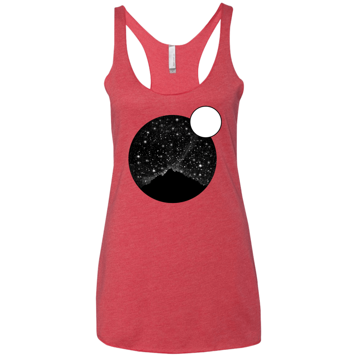 Sky Full of Stars Women's Triblend Racerback Tank