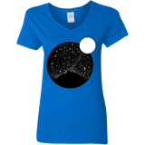 T-Shirts Royal / S Sky Full of Stars Women's V-Neck T-Shirt