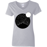 T-Shirts Sport Grey / S Sky Full of Stars Women's V-Neck T-Shirt