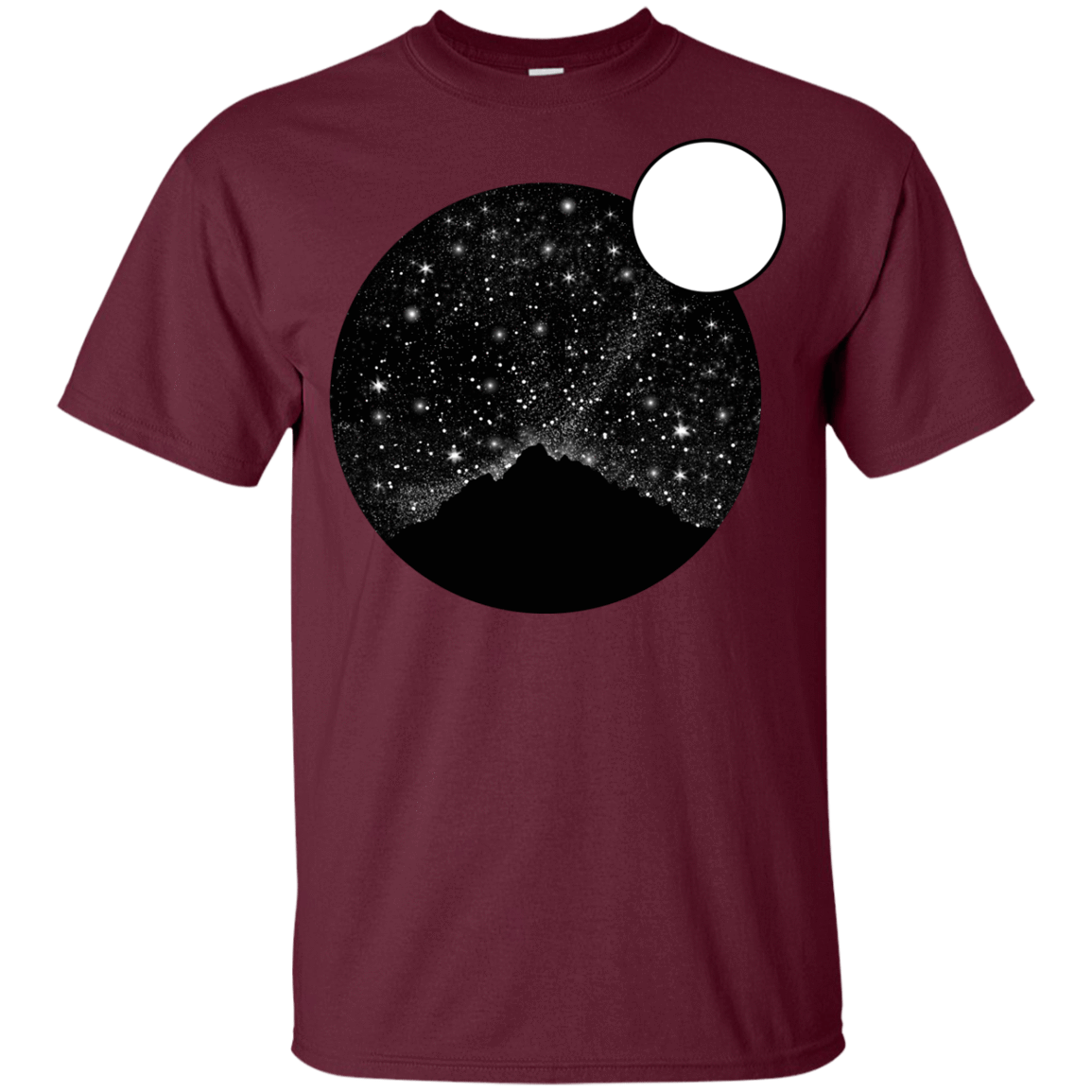 T-Shirts Maroon / YXS Sky Full of Stars Youth T-Shirt