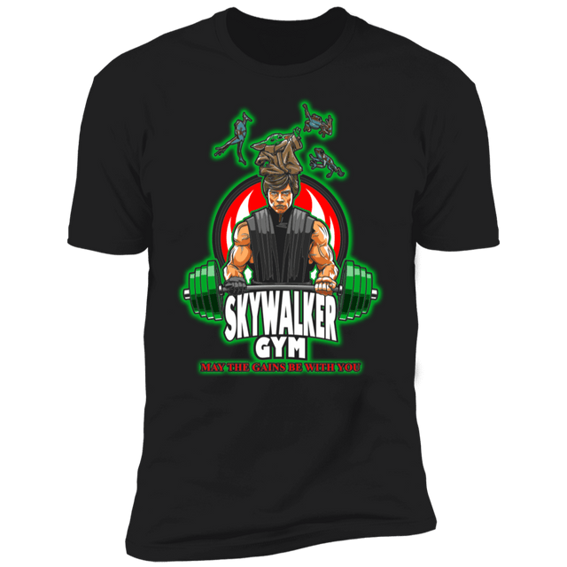 T-Shirts Black / X-Small Skywalker Gym Men's Premium T-Shirt