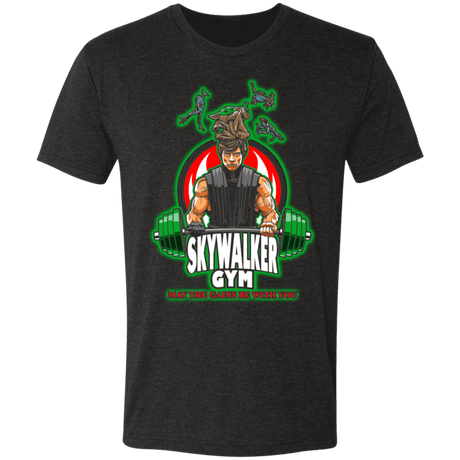 T-Shirts Vintage Black / S Skywalker Gym Men's Triblend T-Shirt