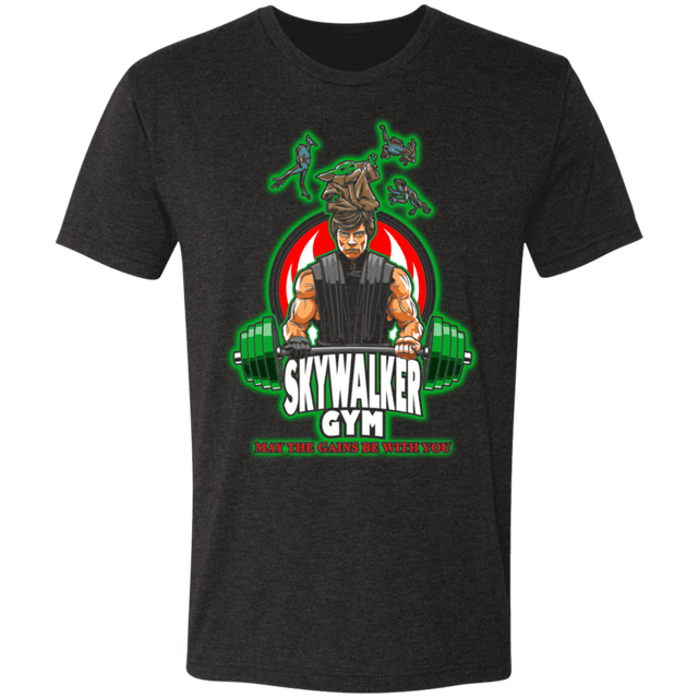 T-Shirts Vintage Black / S Skywalker Gym Men's Triblend T-Shirt
