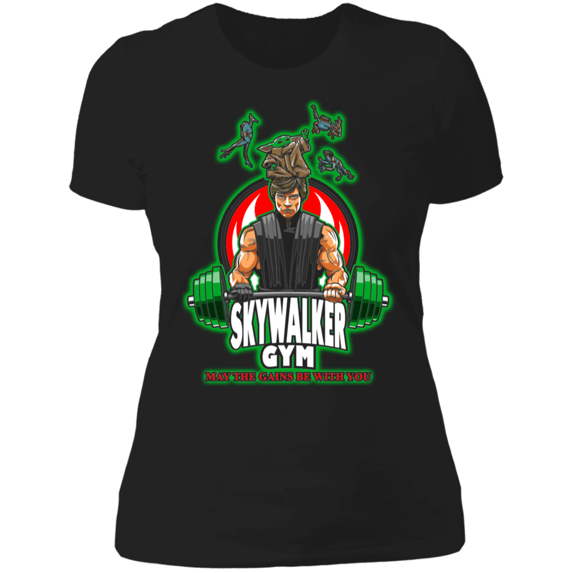 T-Shirts Black / X-Small Skywalker Gym Women's Premium T-Shirt