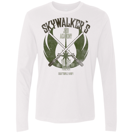 T-Shirts White / Small Skywalker's Jedi Academy Men's Premium Long Sleeve